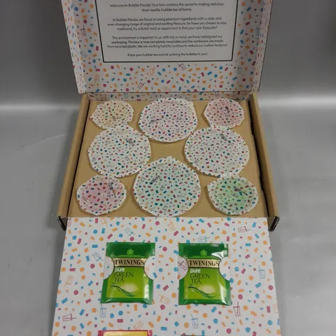 BOXED BUBBLE PANDA BUBBLE TEA SELECTION BOX