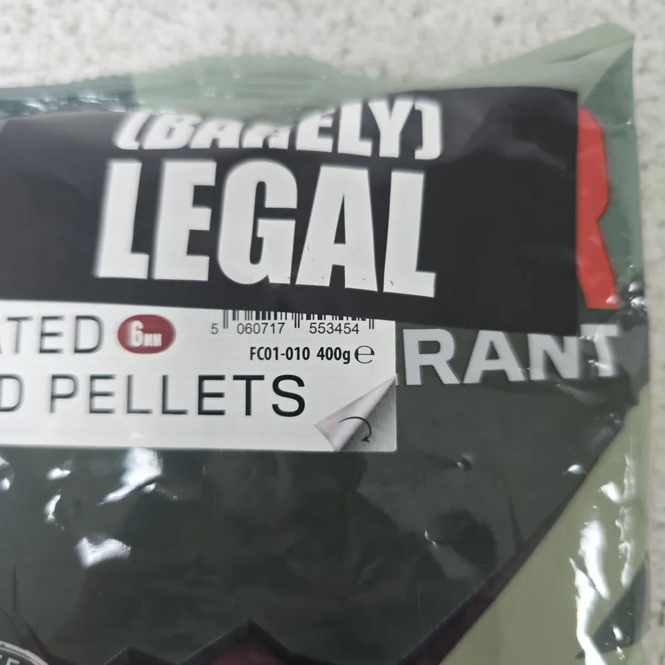 COATED FEED PELLETS – 400 G, 6 MM