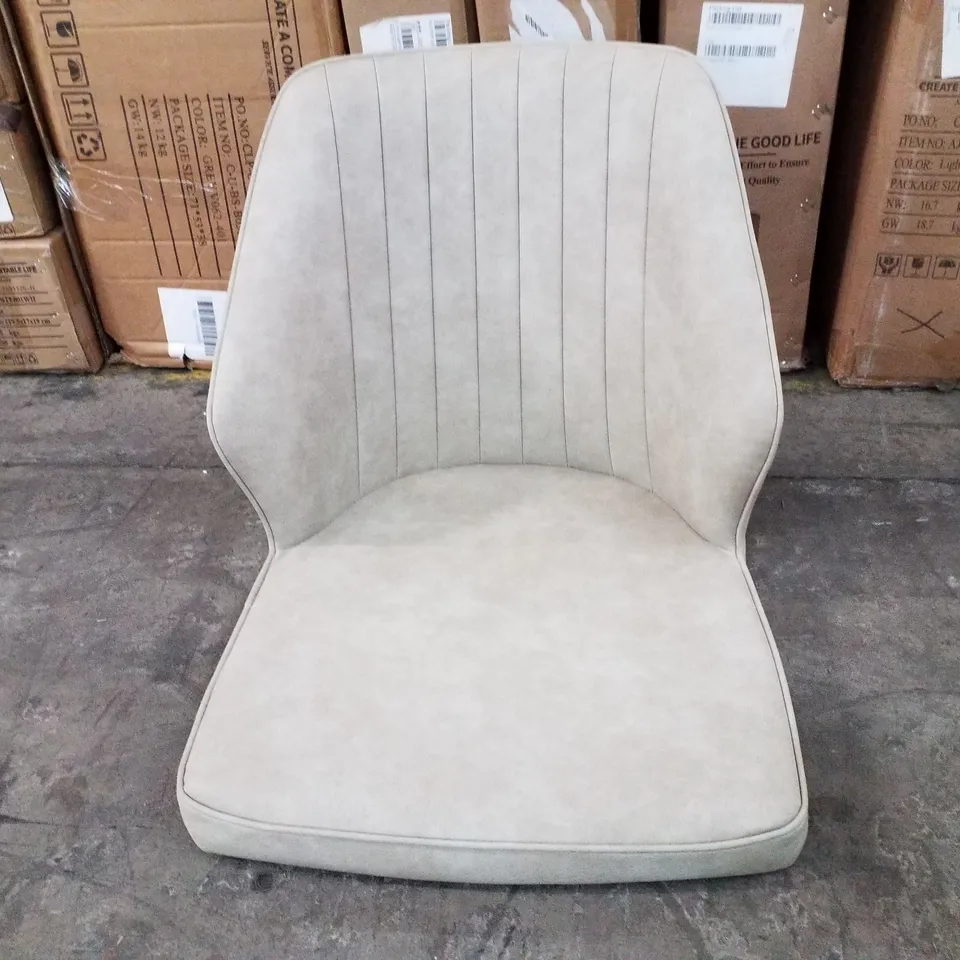 BOXED DANFORTH DINING CHAIRS - SILVER
