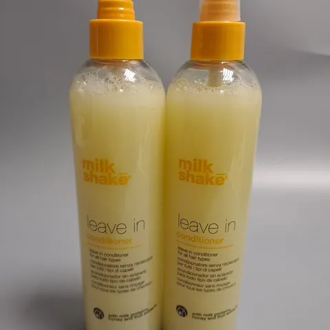 LOT OF 2 MILK SHAKE 350ML LEAVE IN CONDITIONERS