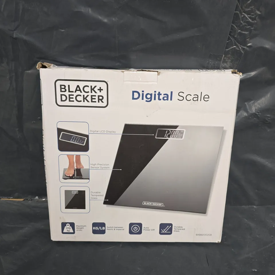 BLACK + DECKER DIGITAL SCALE