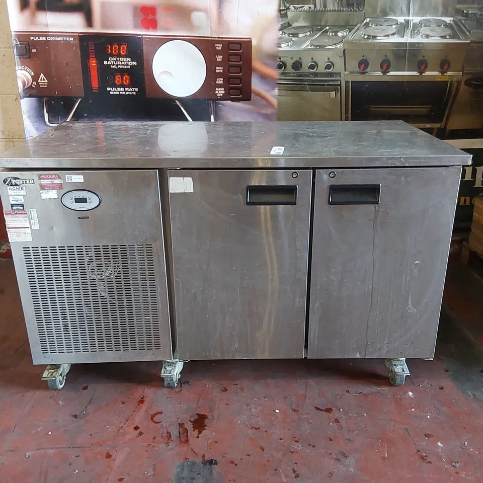 FOSTER COMMERCIAL 2 DOOR REFRIGERATOR CABINET 