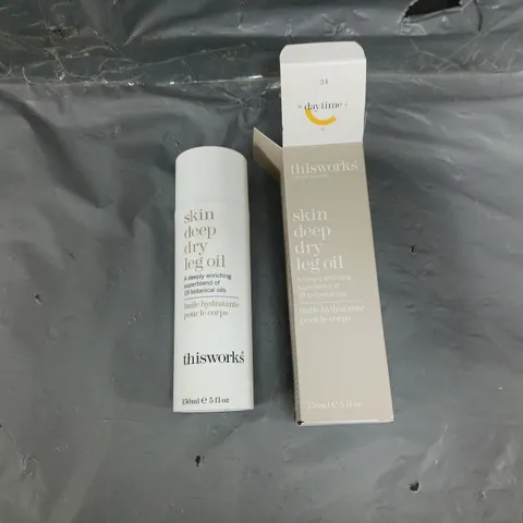 THISWORKS SKIN DEEP DRY LEG OIL 150ML