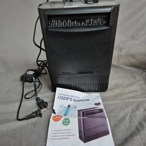 IX-120-UV ULTRAVIOLET LOW WATER LEVEL FILTER