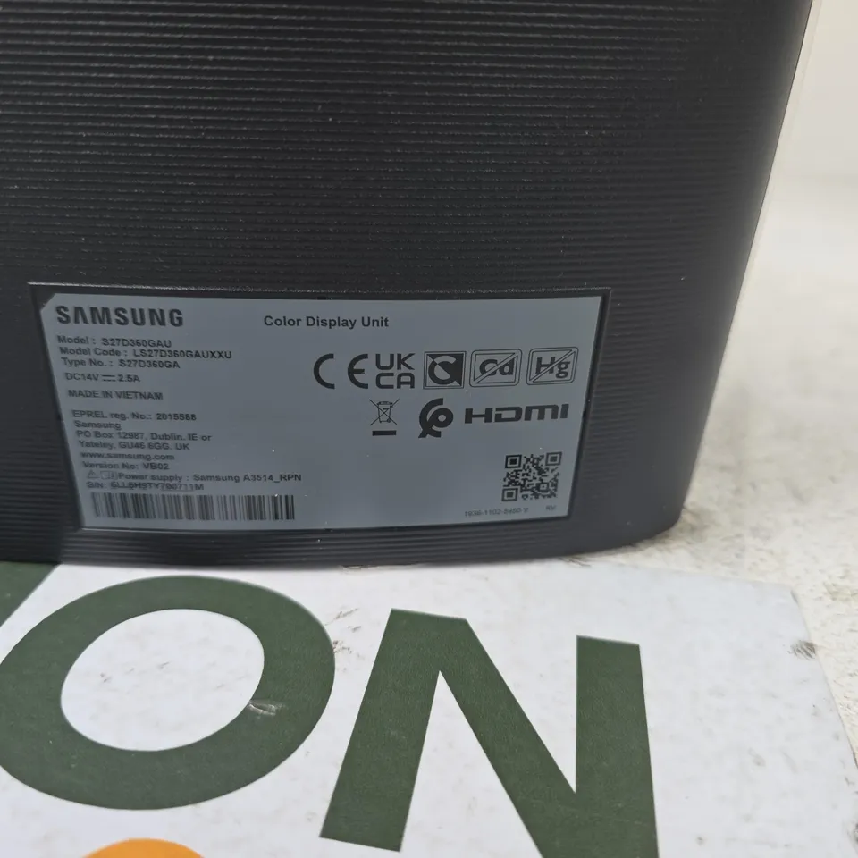 SAMSUNG CURVED MONITOR – S3