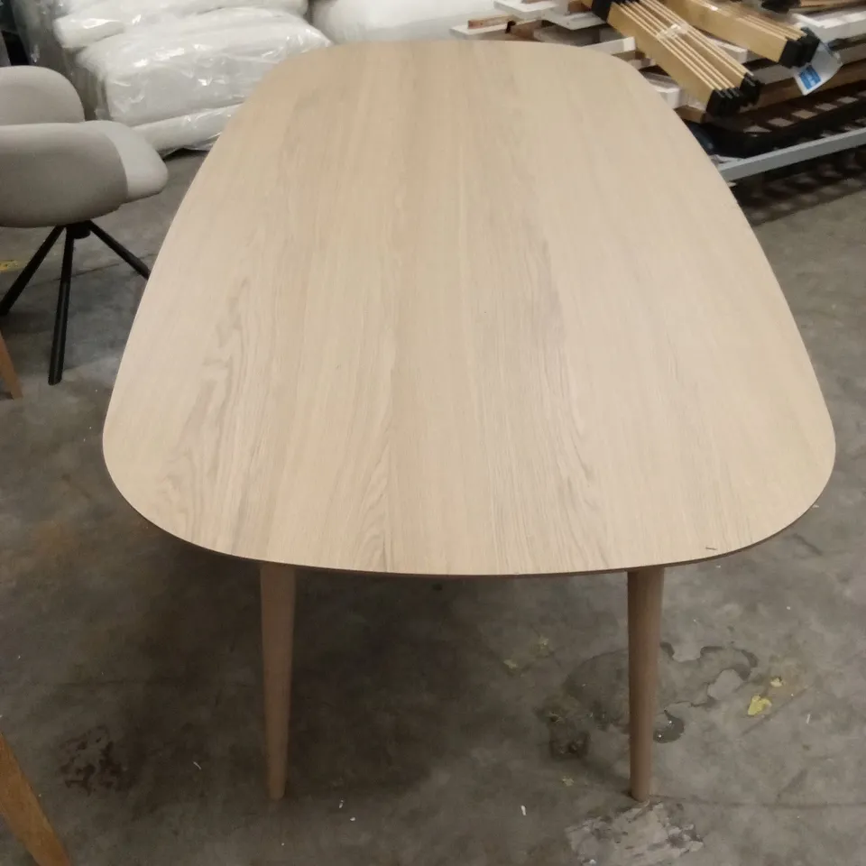 QUALITY DESIGNER DANSK SCANDI OAK 4 SEATER TABLE