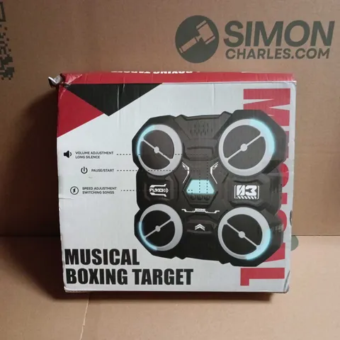 BOXED MUSICAL BOXING TARGET 