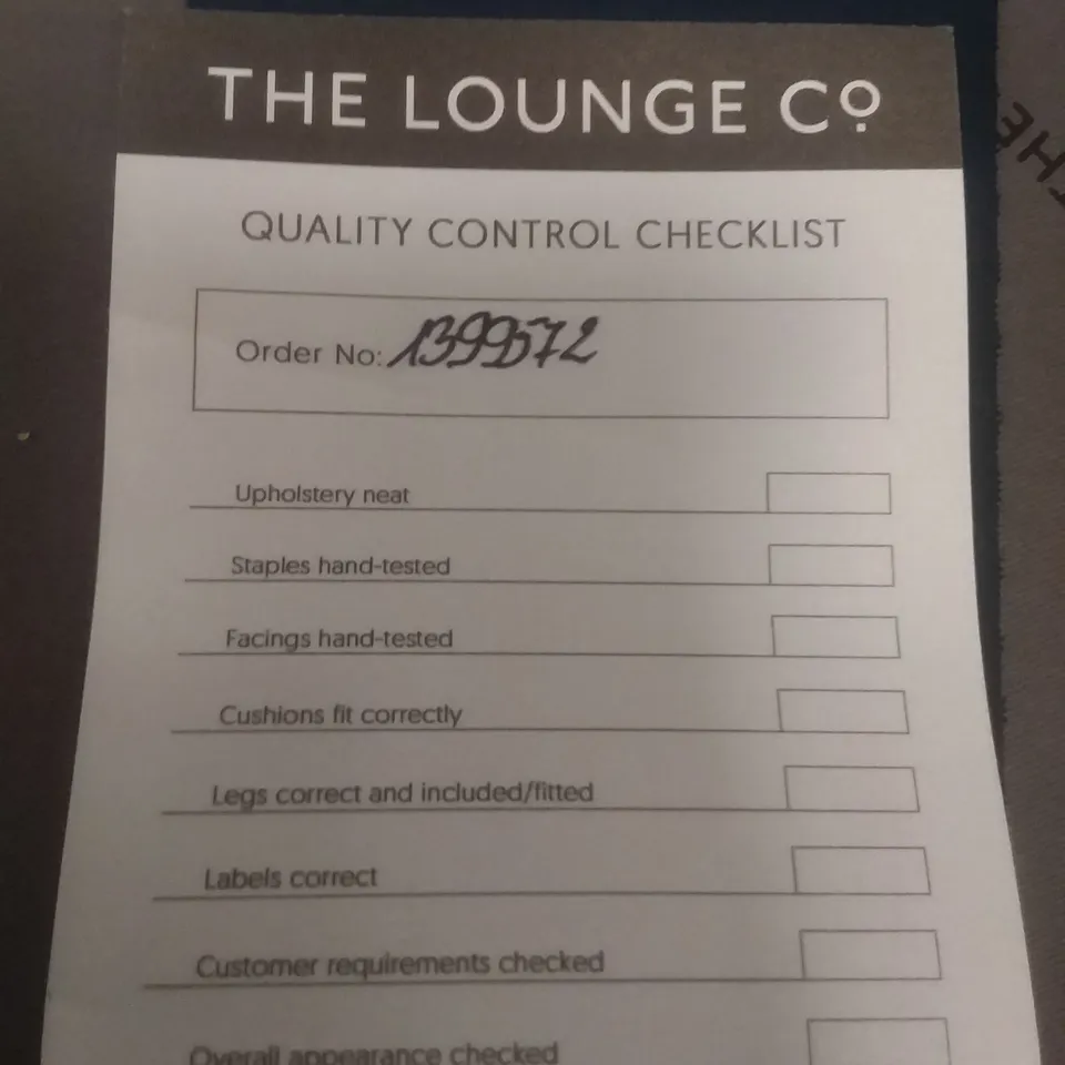 QUALITY BRITISH DESIGNER LOUNGE CO. PALOMA CHAISE END LHF GROUP DARK BLUE FABRIC 