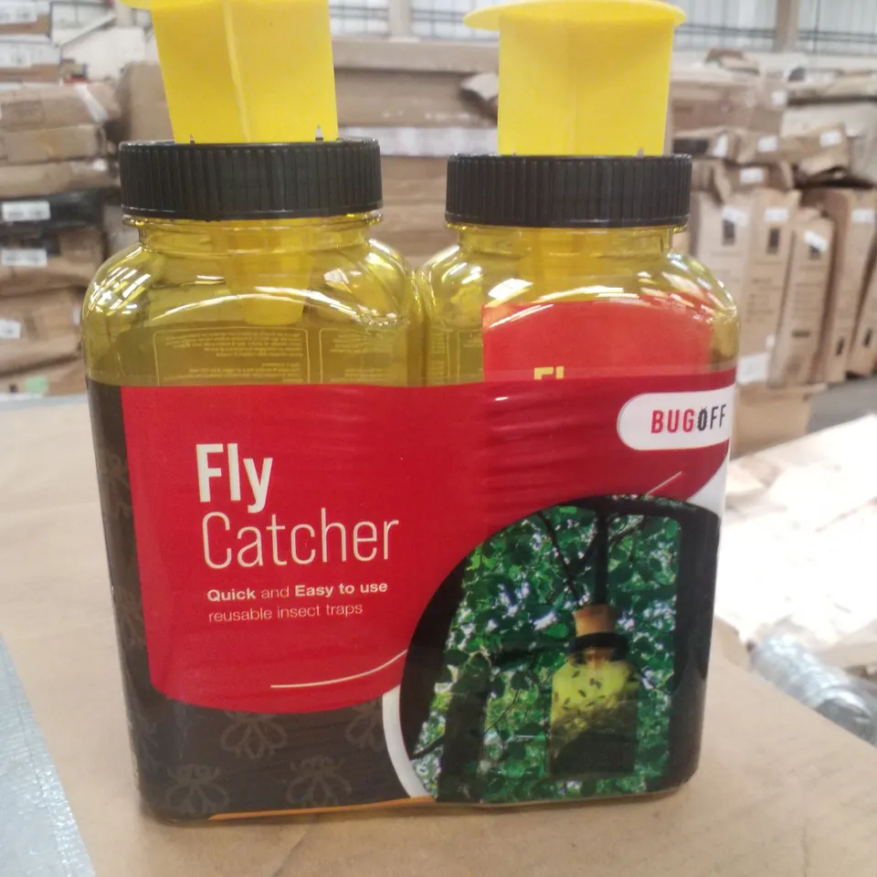 BOX CONTAINING APPROXIMATELY 38 BUG OFF FLY CATCHERS