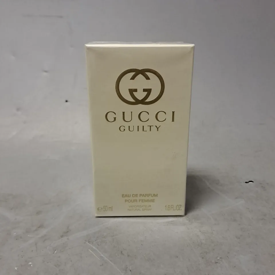 BOXED AND SEALED GUCCI GUILTY POUR FEMME EAU DE PARFUM 50ML