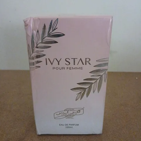 BOXED AND SEALED IVY STAR POUR FEMME HARISH EXPORTER EAU DE PARFUM 100ML