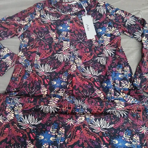 ADINI FLORAL PRINT LUNA TUNIC - S