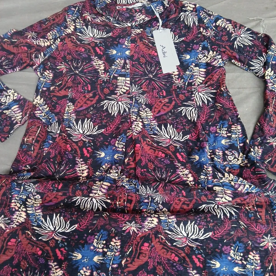 ADINI FLORAL PRINT LUNA TUNIC - S