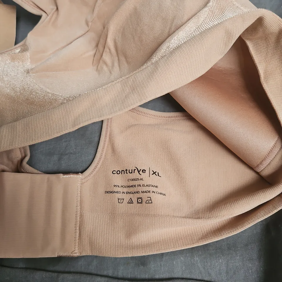 CONTURVE XL TAN SHAPER BRA