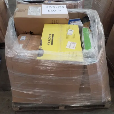 PALLET CONTAINING ASSORTED ELECTRICAL PRODUCTS INCLUDING SWANN SPOTLIGHT, KENWOOD TOASTER AND APPLE PENCIL