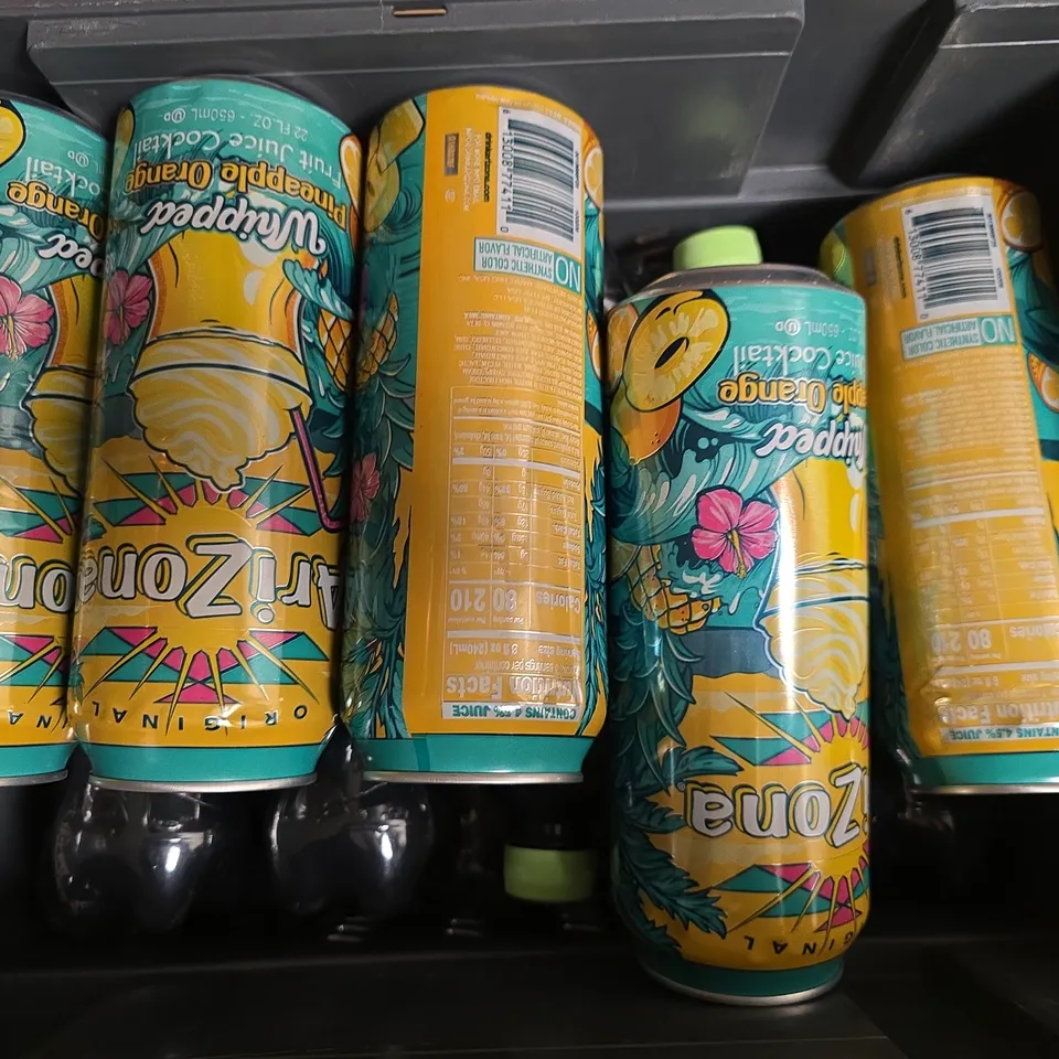 APPROXIMATELY 12 ASSORTED DRINKS TO INCLUDE PEPSI MAX LIME, ARIZONA WHIPPED PINEAPPLE ORANGE, LIPTON LEMON ICE TEA - COLLECTION ONLY