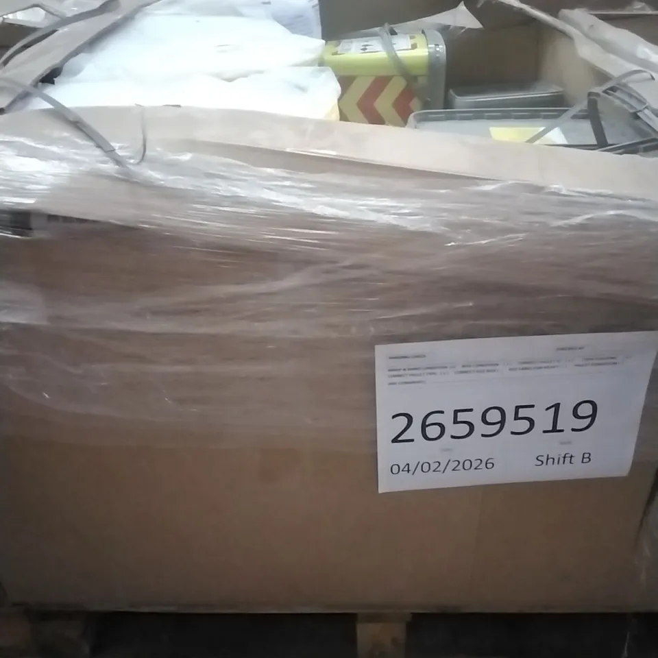 PALLET OF ASSORTED DIY, HOME IMPROVEMENT AND BUILDING PRODUCTS TO INCLUDE; LOFT INSULATION, PERMANENT POTHOLE REPAIR, WALL PANELLING ETC