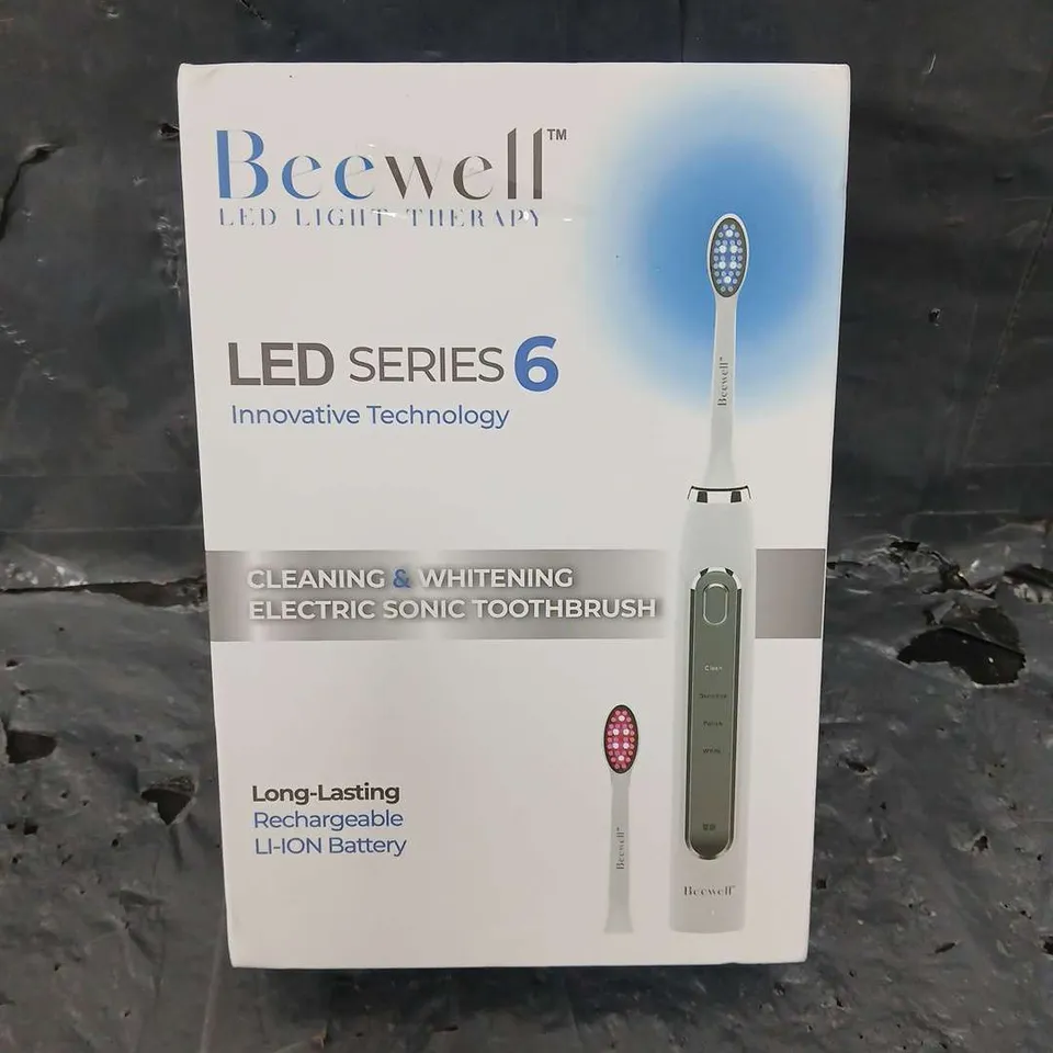 BOXED BEEWELL LED SERIES 6 ELECTRIC TOOTHBRUSH 