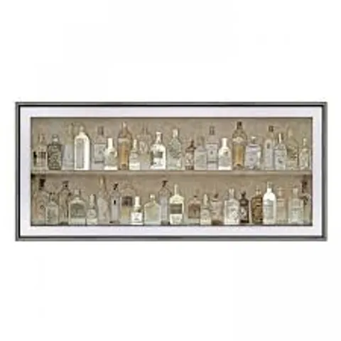 BOXED GIN COLLECTION FRAMED ART (1 BOX)