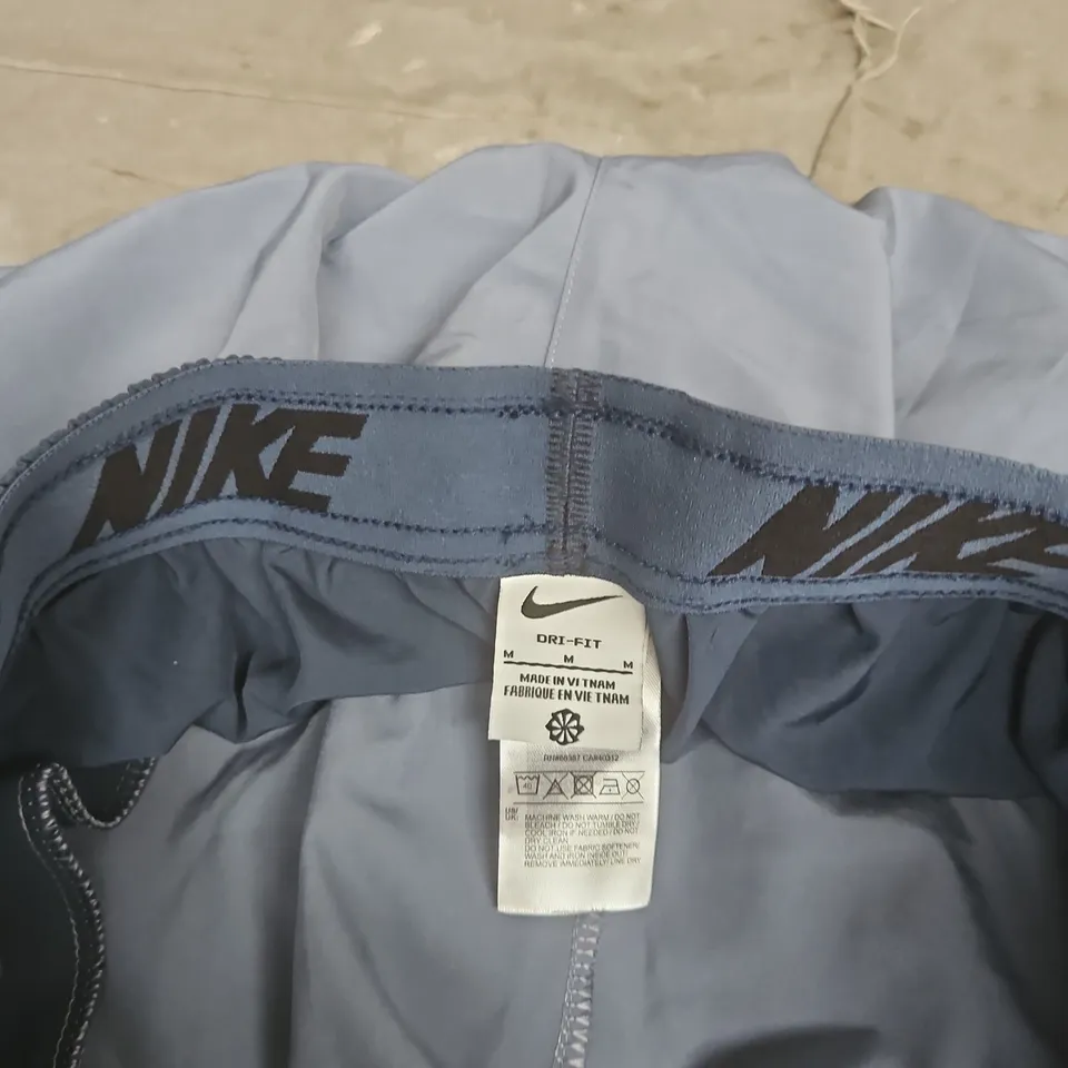 Nike Dri-FIT Shorts – Men's, Colour-block grey/blue, Size M