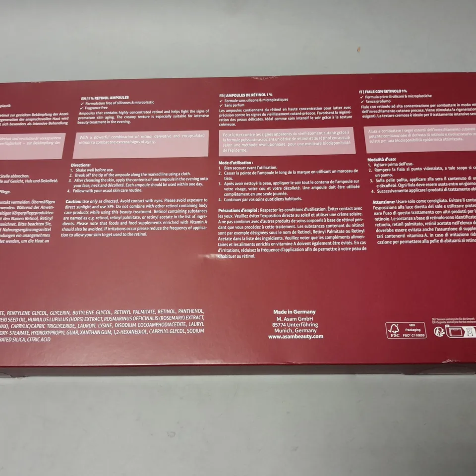 SEALD M.ASAM RETINOL INTENSE 54X1ML SET