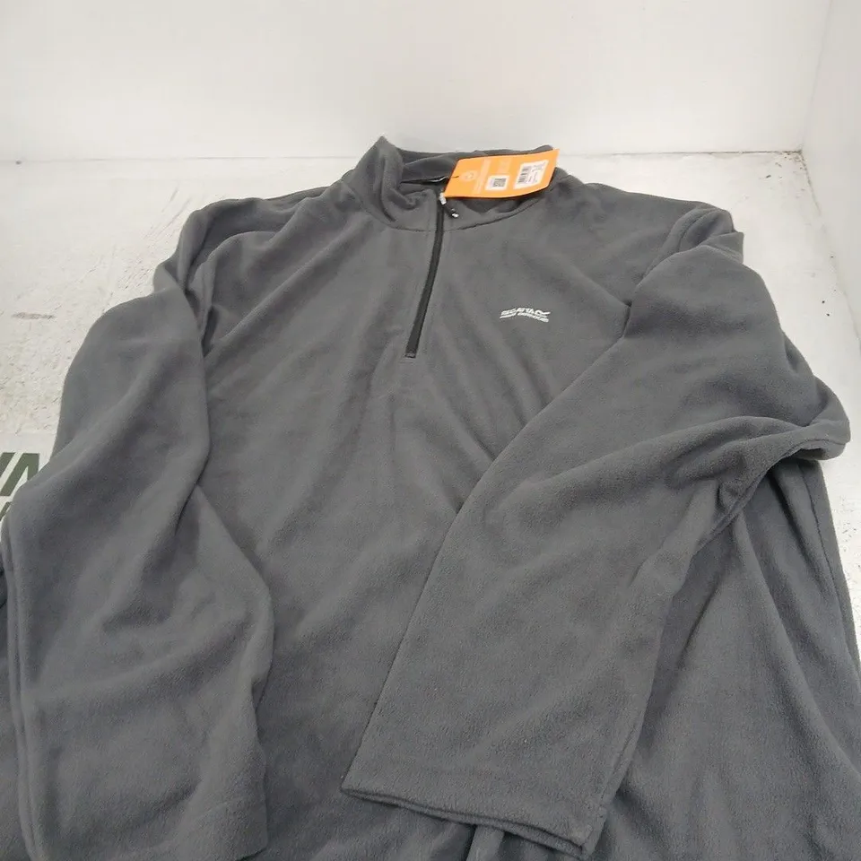 REGATTA THOMPSON FLEECE JACKET – UK 4XL, DARK GREY