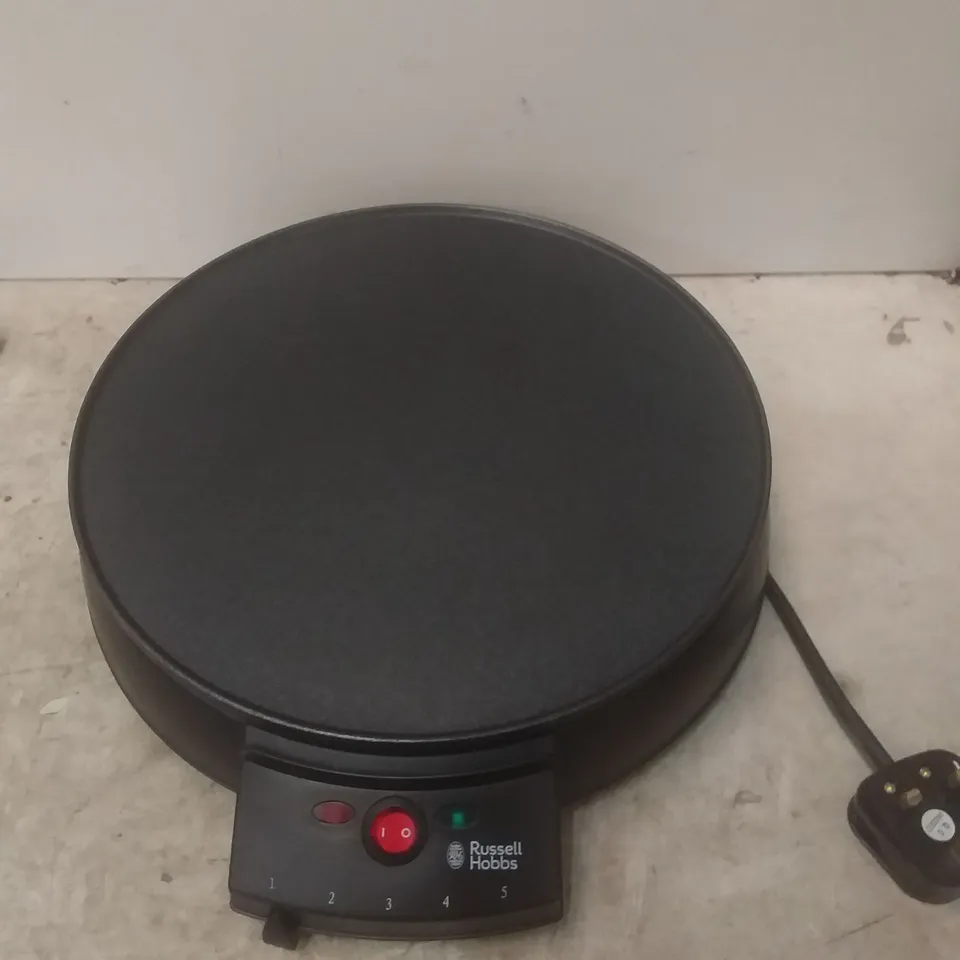 RUSSELL HOBBS FIESTA CREPE AND PANCAKE MAKER