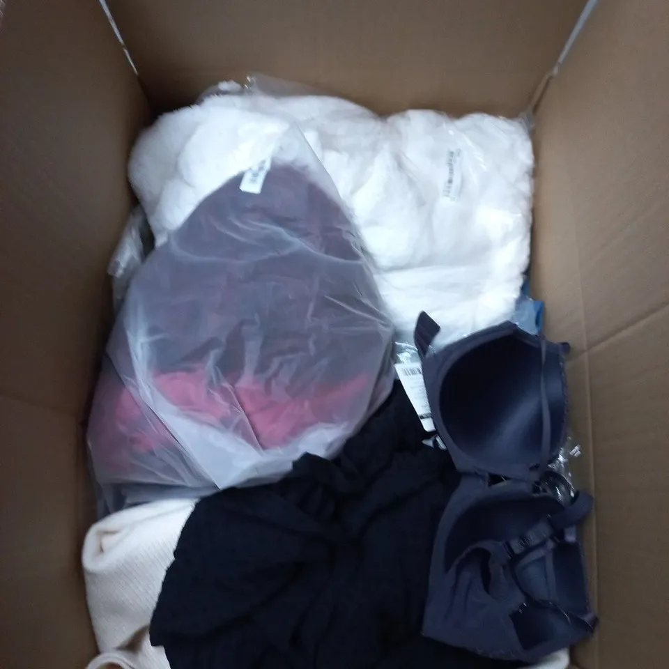 APPROXIMATELY 20 ASSORTED CLOTHING AND FASHION PRODUCTS IN VARIOUS STYLES AND SIZES - COLLECTION ONLY