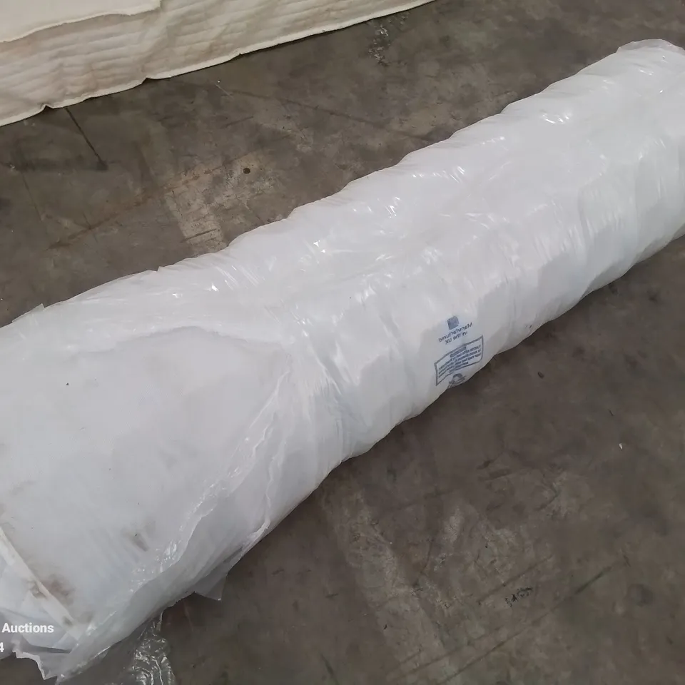  BAGGED AND ROLLED 4'6" DOUBLE SERENITY HYBRID COIL AND MEMORY FOAM MATTRESS