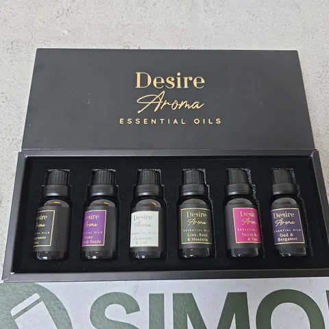 BOXED DESIRE AROMA ESENTIAL OILS