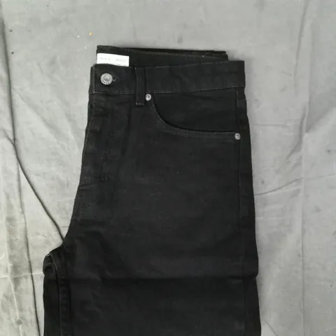 TOPMAN STRETCH SLIM JEANS IN BLACK SIZE 34/32