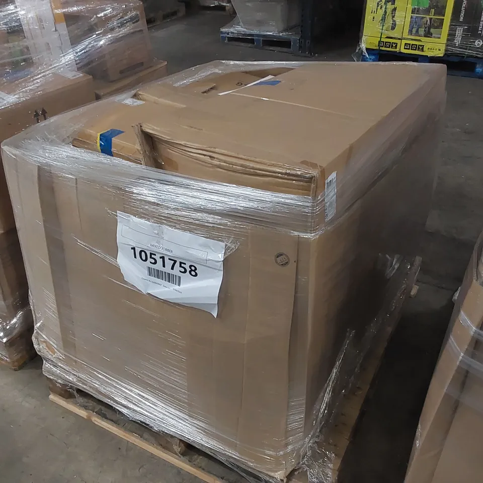 PALLET OF APPROXIMATELY 19 UNPROCESSED RAW RETURN HOUSEHOLD AND ELECTRICAL GOODS TO INCLUDE;