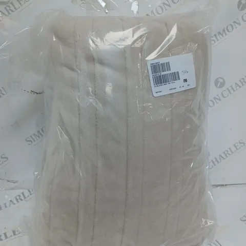 BOXED COZEE HOME VELVETSOFT HEATED THROW IN STONE 