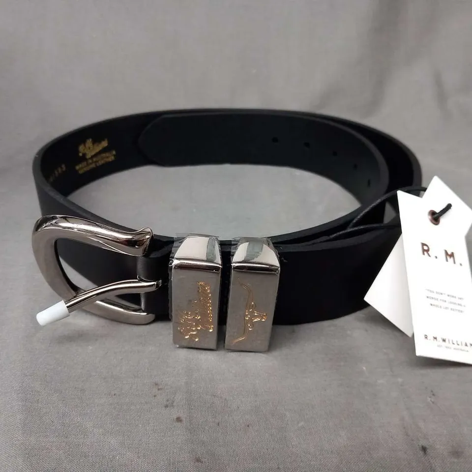 BRAND NEW R.M. WILLIAMS 11.5" JERRAWA BELT GENUINE LEATHER