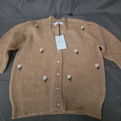 SISTERS POINT CARDIGAN β SAND MEL, UK SIZE S