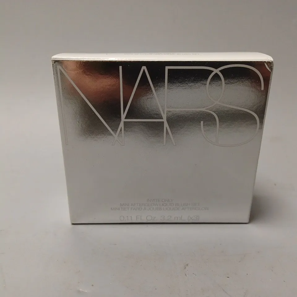 NARS INVITE ONLY MINI AFTERGLOW LIQUID BLUSH SET NEW IN BOX