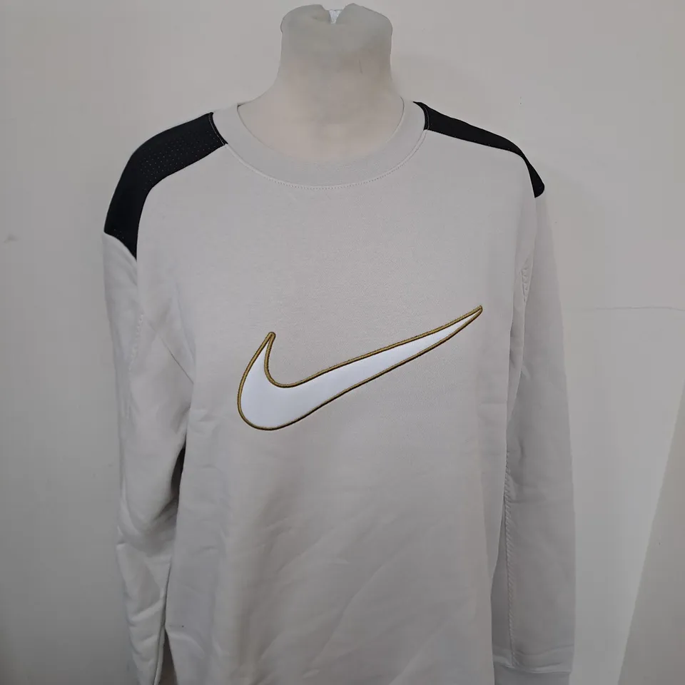 NIKE LOGO GRAPHIC SWEATSHIRT SIZE M