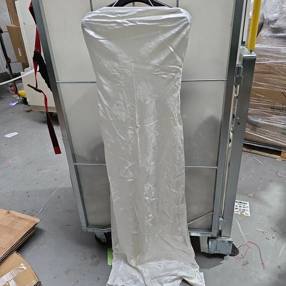 FAITH JACQUARD DRESS – IVORY, UK 12 (EU 40 / US 8)