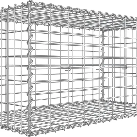BOXED SONGMICS GABION STONE BASKET 100×60×50CM