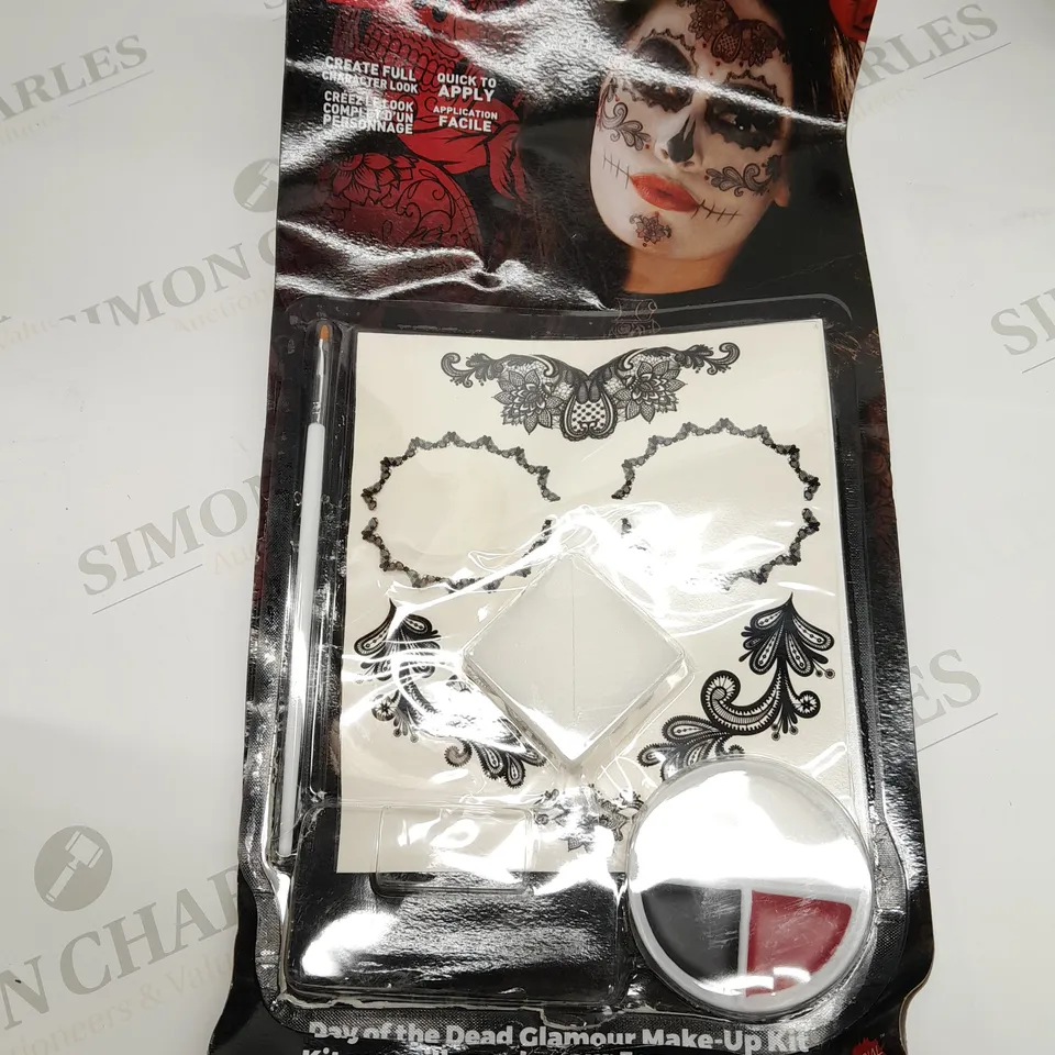 FIVE BRAND NEW MICHAEL MYERS HALLOWEEN MASKS AND THREE SMIFFY DAY OF THE DEAD GLAMOUR MAKE UP KITS