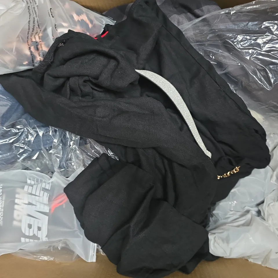 APPROXIMATELY 20 ASSORTED CLOTHING AND FASHION PRODUCTS IN VARIOUS STYLES AND SIZES - COLLECTION ONLY