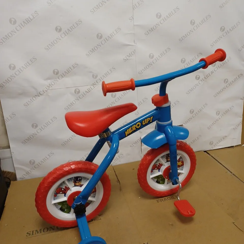 MARVEL SUPERHERO SWITCH-IT 2-IN-1 CHILDREN'S BICYCLE  RRP £64.99