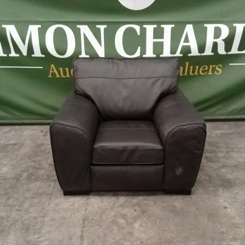 SONA LEATHER ARMCHAIR