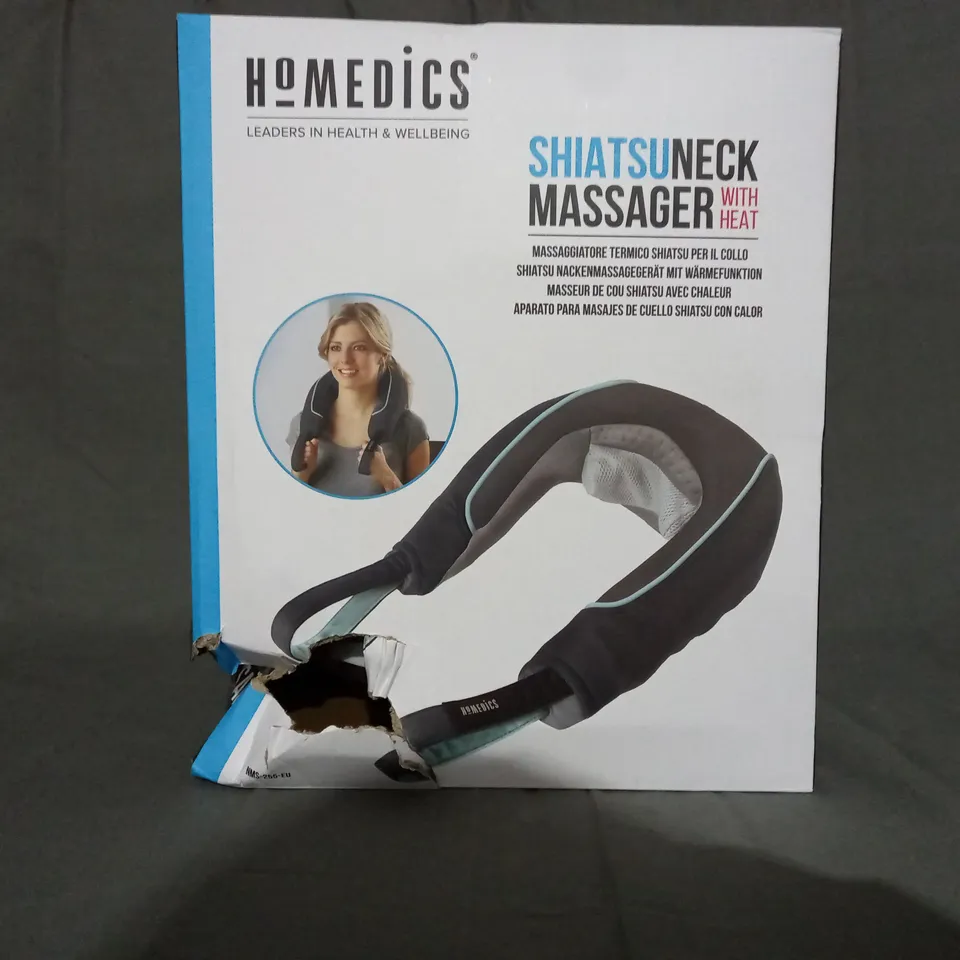 BOXED HOMEDICS SHIATSU NECK MASSAGER NMS-255-EU