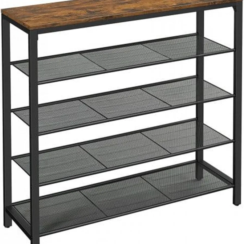 BOXED 15 PAIR SHOE STORAGE BENCH (1 BOX)