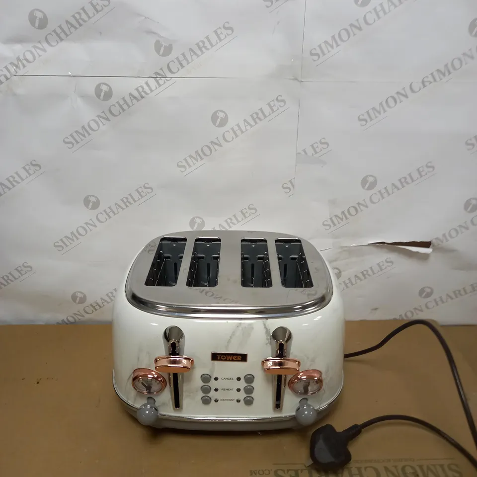 TOWER BOTTEGA T20017WMRG 4-SLICE TOASTER