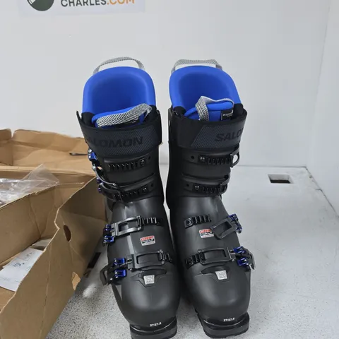 SALOMON S/PRO MV 120 GW SKI BOOTS – BLACK/BLUE, SIZE 27/27.5
