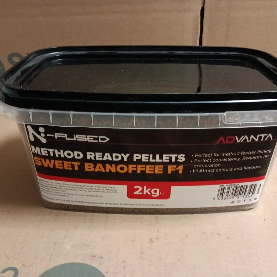 N-FUSED ADVANTA METHOD READY PELLETS – SWEET BANOFFEE F1 - 2KG