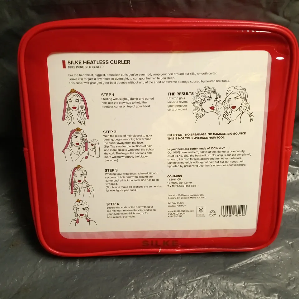 SILKE LONDON SILK HEATLESS CURLER