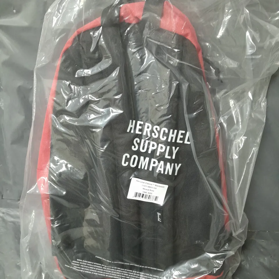 BAGGED HERSCHEL CLASSIC BACKPACK IN RED